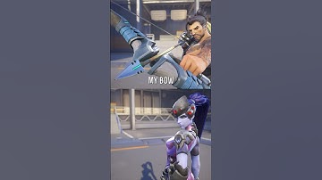 Hanzo and Widowmaker interaction - Overwatch 1 interaction