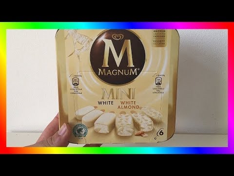 Magnum White Almond ICE CREAM