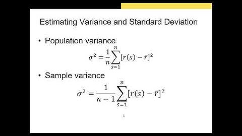 Risk and Return Part 2: Statistical Properties of Returns