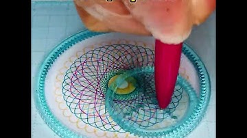 wooow #satisfying #relaxing #2024 #oddlysatisfying #spirograph #diy