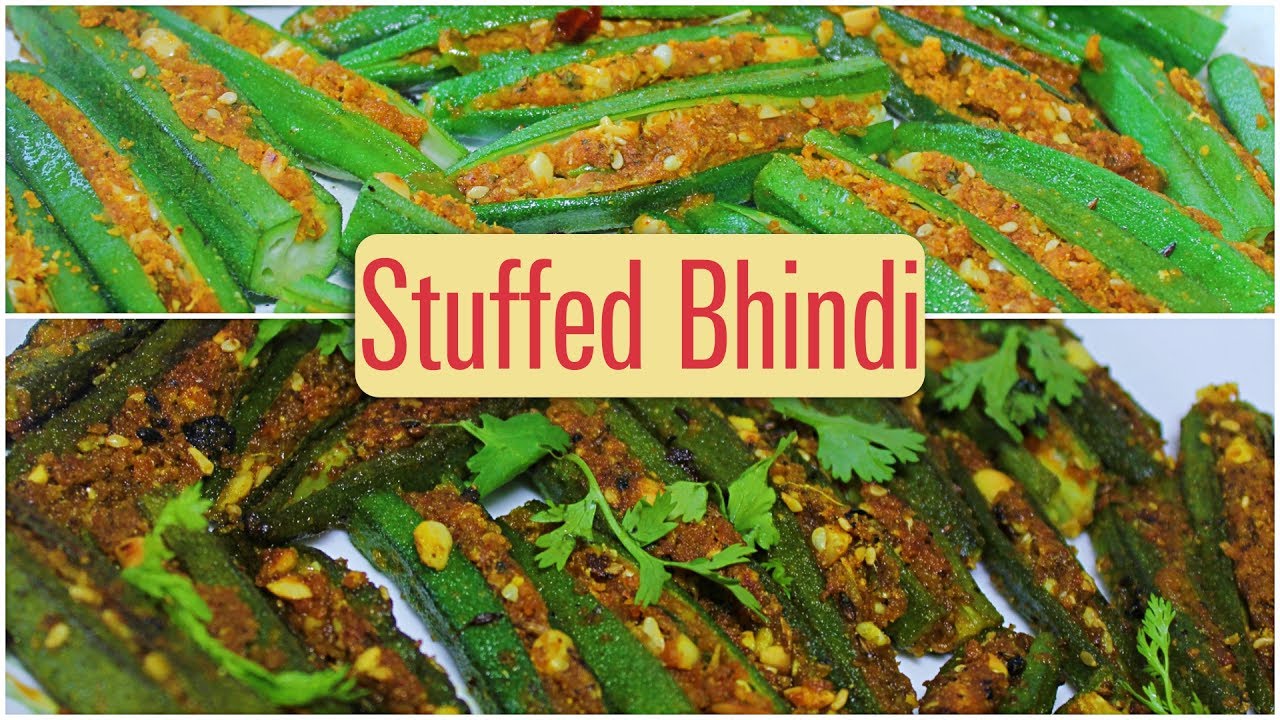 Stuffed Bhindi Recipe | How to Make Bharwa Bhindi Masala at Home | Stuffed Okra | Kanak