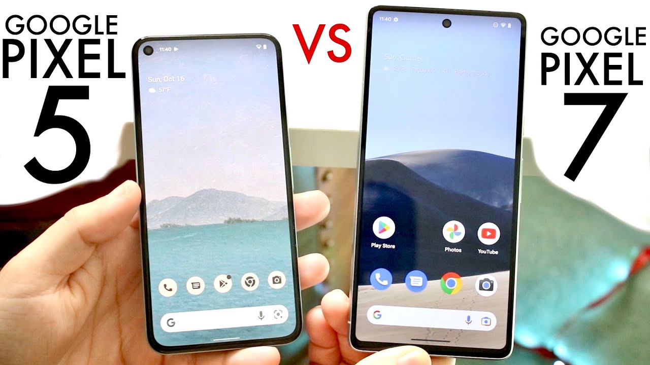 Google Pixel 7 Vs Google Pixel 5! (Comparison) (Review) - YouTube