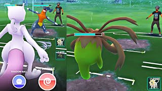 Double Legacy 😍 MEWTWO & Level 50 Shundo ✨ HYDREIGON Made Opponent QUIT In MASTER LEAGUE POKEMON GO