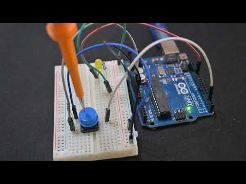 Arduino : Push Button from Tinkercad to Practice. - YouTube