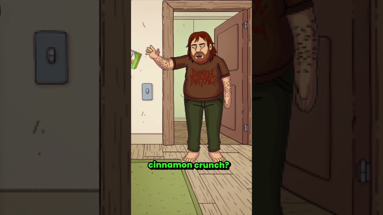 Eldon the unemployed wizard has flashback to Valenvoss in this animated comedy. #relatable #roommate