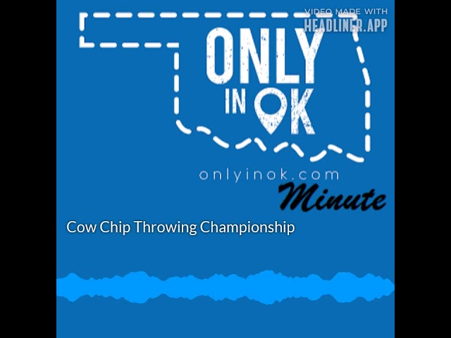 Cow Chip Throwing Championship Cow Chip Throwing Championship