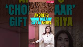 Shriya Saran's HUSBAND Andrei Got Her CUTEST Gift From Chor Bazaar #shorts #couple #love #bollywood
