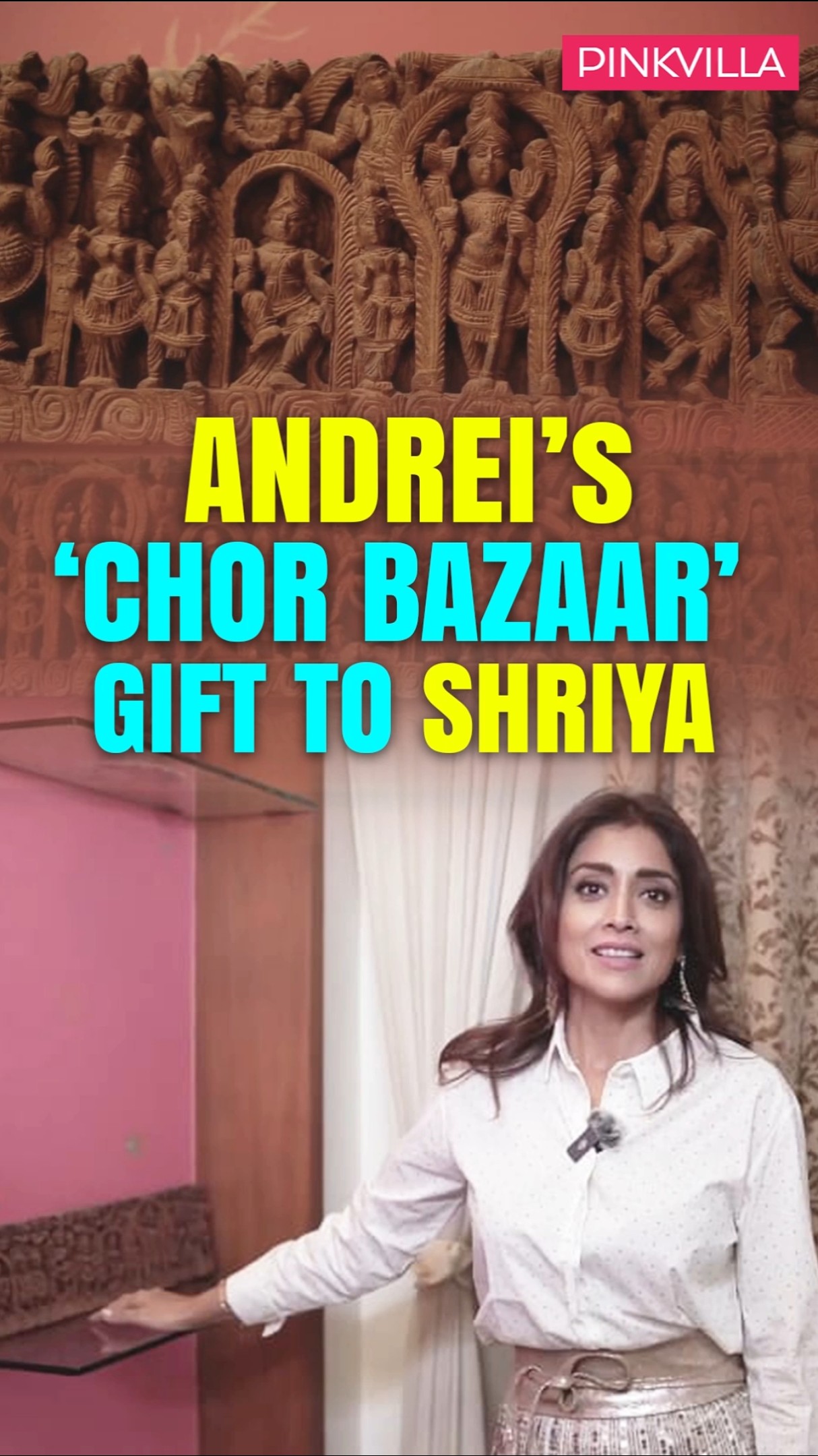 Shriya Saran's HUSBAND Andrei Got Her CUTEST Gift From Chor Bazaar #shorts #couple #love #bollywood