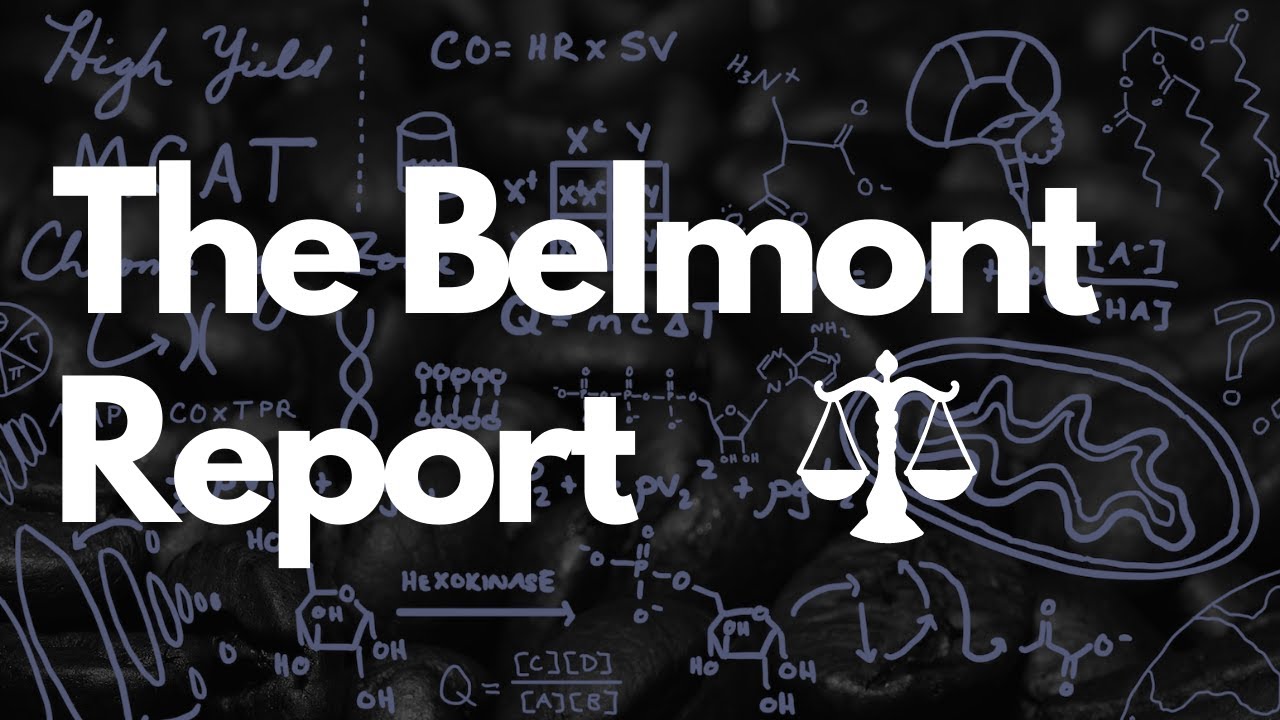 the belmont report is