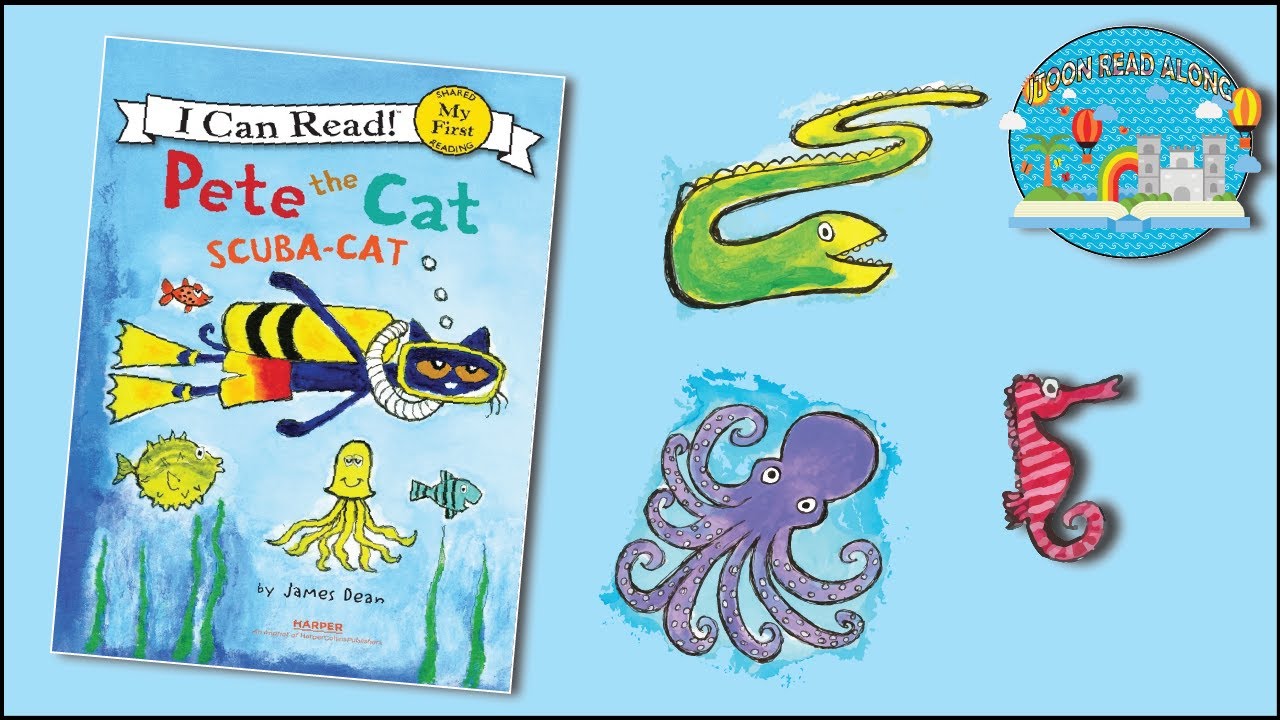 🐈‍⬛️ PETE THE CAT SCUBA-CAT 🤿🐈‍⬛️ // 📚 READ ALOUD 📚🔊!! - YouTube
