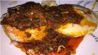 How To Prepare Delicious Ekuru With Honey Beans At Home, Yoruba Unique Recipe.