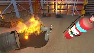 Virtual Reality Fire Extinguisher Training  Promo