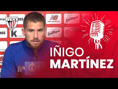 🎙️ Iñigo Martínez | Rueda de prensa | Prentsaurrekoa