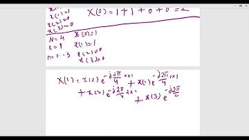 Digital Signal processing: Discrete Fourier Transform