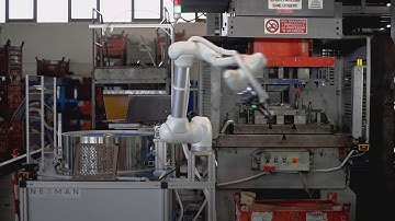 Asservimento pressa con cobot Doosan Robotics by Nexman