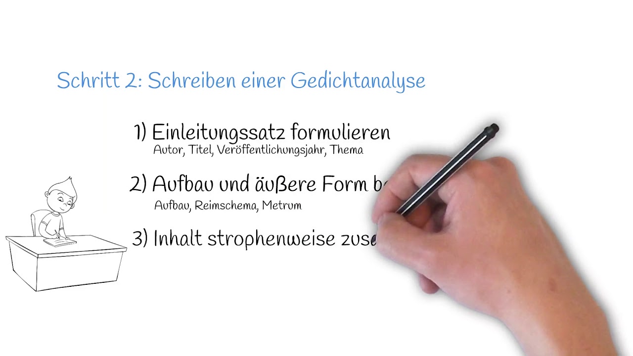 Gedichtanalyse übung Mit Lösung Pdf Klasse 8