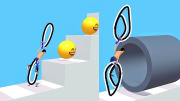 Draw Slicer game! Satisfying and relaxing ASMR slicing video