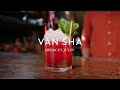 Van sha  hibiscus julep nonalcoholic cocktail