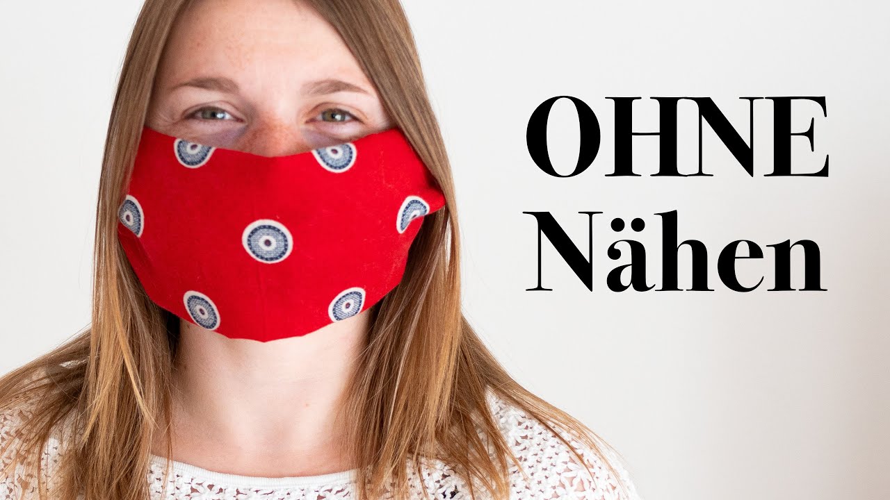 Maske selber nähen: Wie Sie eine Schutzmaske selber machen