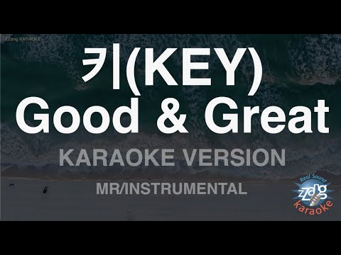 [짱가라오케/노래방] 키(KEY)-Good &amp;<strong>amp</strong>; Great (<strong>MR</strong>/Instrumental) [ZZang KARAOKE]