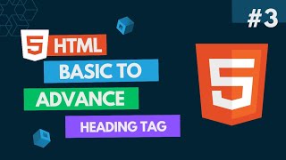 Video 3 | Heading Tags | h1,h2,h3,h4,h5,h6 | HTML Basic to Advanced Tutorial | Crazy Developer BD