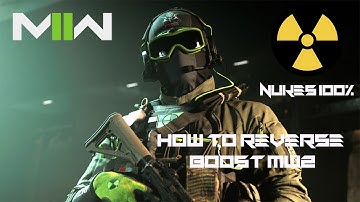 How to reverse boost in Modern Warfare 2 (BEST WAY)(EASY LOBBIES)