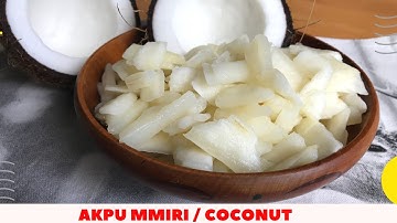 HOMEMADE CASSAVA FLAKE AND COCONUT | LET’S MAKE NIGERIAN AKPUMMIRI (IGBUWRA) | THE AFRO FOOD DIARY
