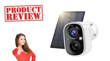 Smmvinnr Wireless Outdoor Solar Smart Battery Security Camera - Unboxing & Review