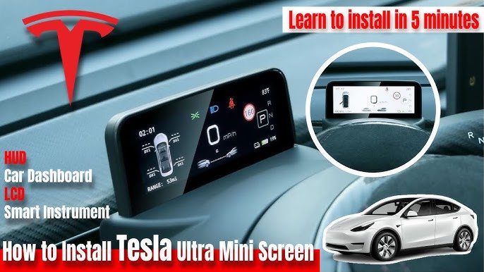  Tesla Head Up Display for Model Y/3 Tesla Ultra Mini