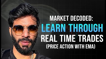 EMA + Price Action Strategy Explained | Live Market Trades | Manish Bhati