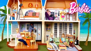 Barbie Family New Dollhouse - Titi Toys \& Dolls