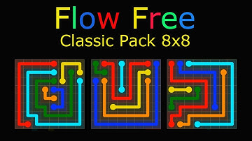 Flow Free - Classic 8x8 - Level 27