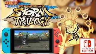 Naruto Ultimate Ninja Storm Trilogy Switch Decouverte Gameplay Fr Des 3 Jeux Modes Combats 