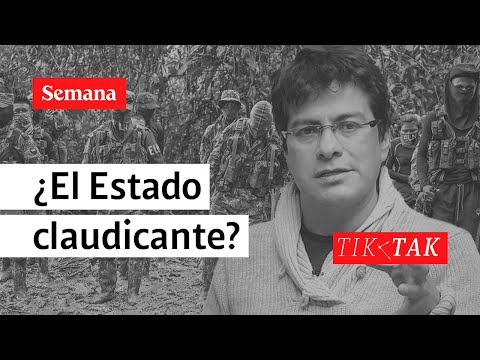 ¿El Estado claudicante? lo que parece ir cuadrando con la llegada del nuevo Comisionado de Paz