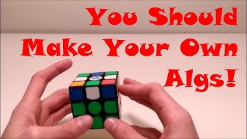 OLL Algorithms Are Easy! Make Your Own! | 12 Algs of Christmas 2017 Day 7