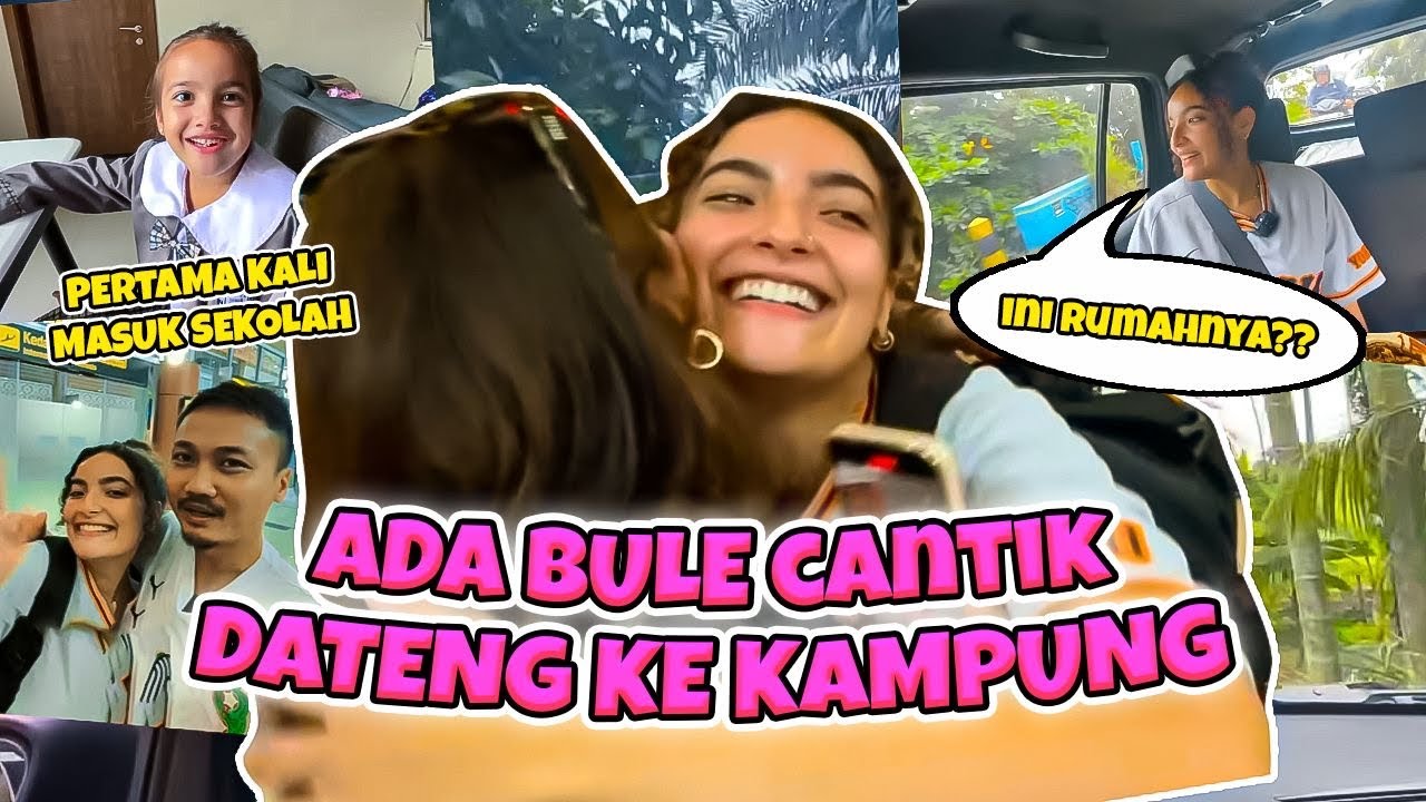 ADIK IPAR BULE PRANCIS PERTAMA KALI DATANG KE INDONESIA 🇮🇩 