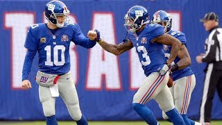 Eli Manning’s 31 Touchdown’s From 2014