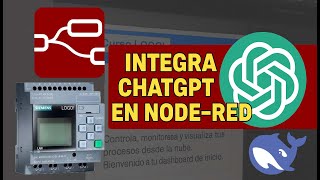 📡 Node-RED + ChatGPT in IoT projects with LOGO! PLC V8.4 🚀🔍
