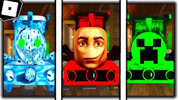 How to get 10 NEW BADGES in CHOO CHOO CHARLES MORPHS - Roblox