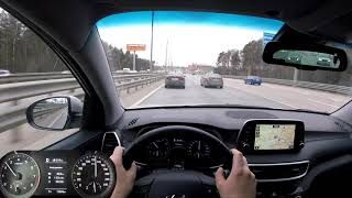 Hyundai Tucson 2.0 - Highway Driving