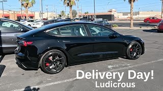 Delivery Day | 2024 Tesla Model 3 Performance  Ludicrous  | Las Vegas Service Center