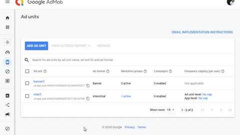 How to Copy Admob Ad Unit ID