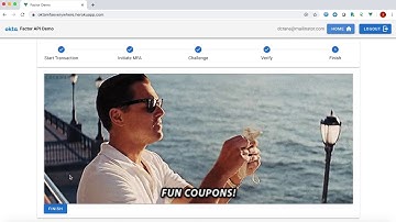 Okta Sign-on Policy Aware MFA Service Demo