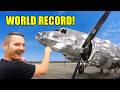 World Record Every Time It Flies! (Seriously)