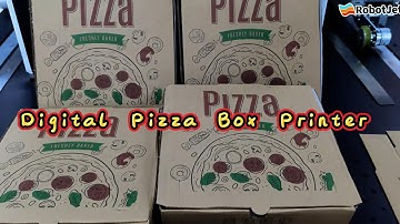 Pizza Box Digital Printer, Pizza Box Printing Machine