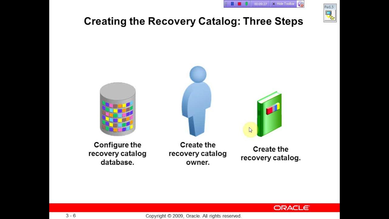Using the RMAN Recovery Catalog in Oracle Admin II Chapter No 03