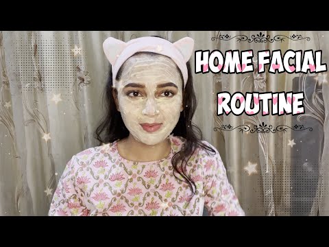 Home Facial routine with Tejasswi Prakash