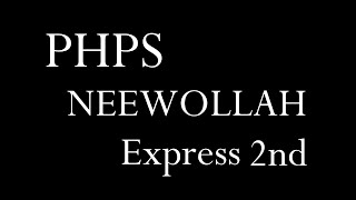 PHPS Neewollah Express 2nd