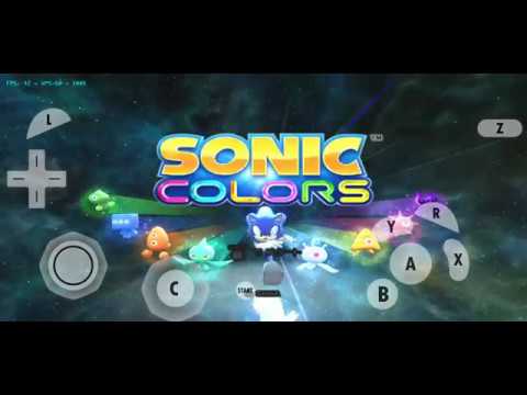 Dolphin Emulator, Sonic Colors (wii /+config)