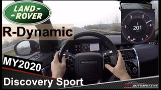 Land Rover Discovery Sport R-Dynamic D180 SE POV (2020) Test Drive + Acceleration 0 - 200 km/h